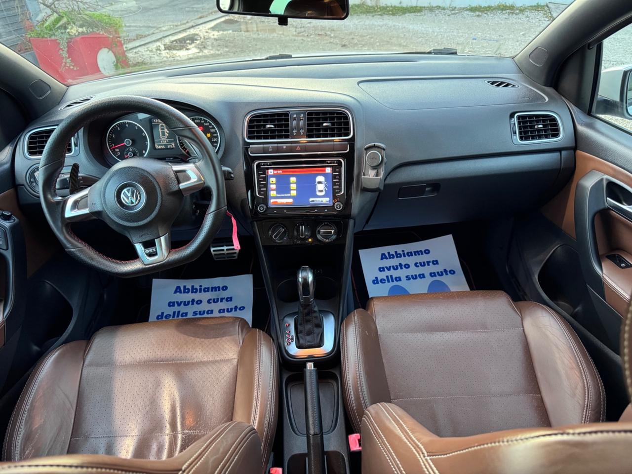 VW Polo GTI 1.4 TSI 180cv DSG 2010 Interno Tabacco