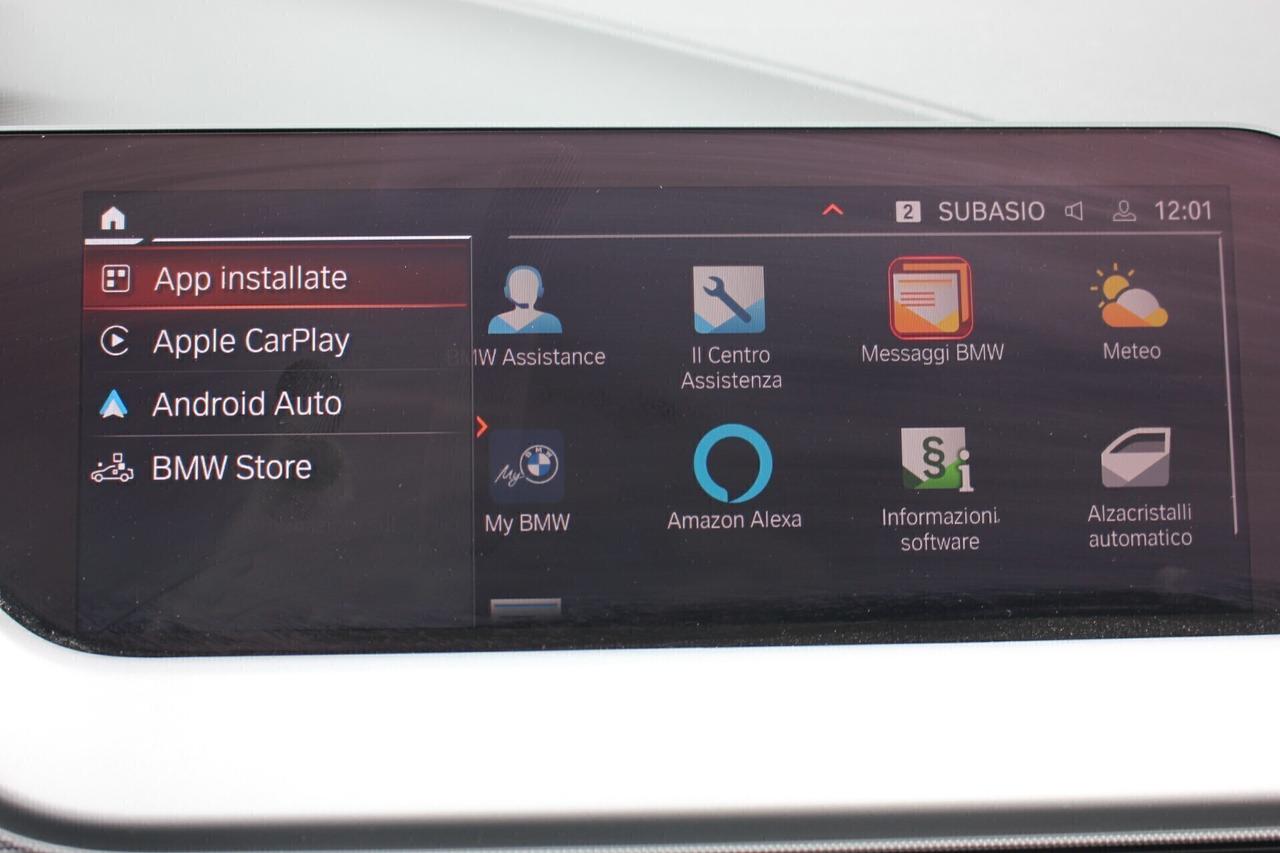 BMW 116 D AUTOMATICA *PREZZO VERO* VIRTUAL CRONO TAGLIANDI