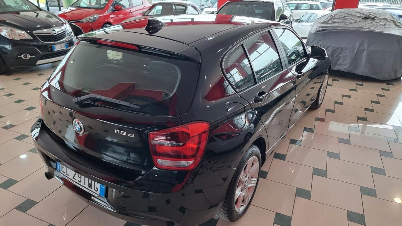 Bmw 118 118d 2.0 143CV cat 5 porte Eletta DPF