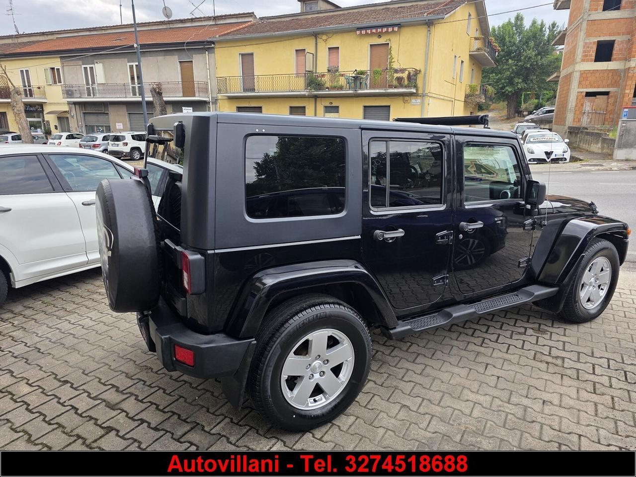 JEEP Wrangler Unlimited 2.8 CRD sahara cv 180