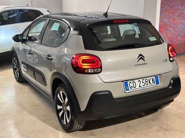 Citroen C3 1.2 benz SHINE 2020 TOP DI GAMMA