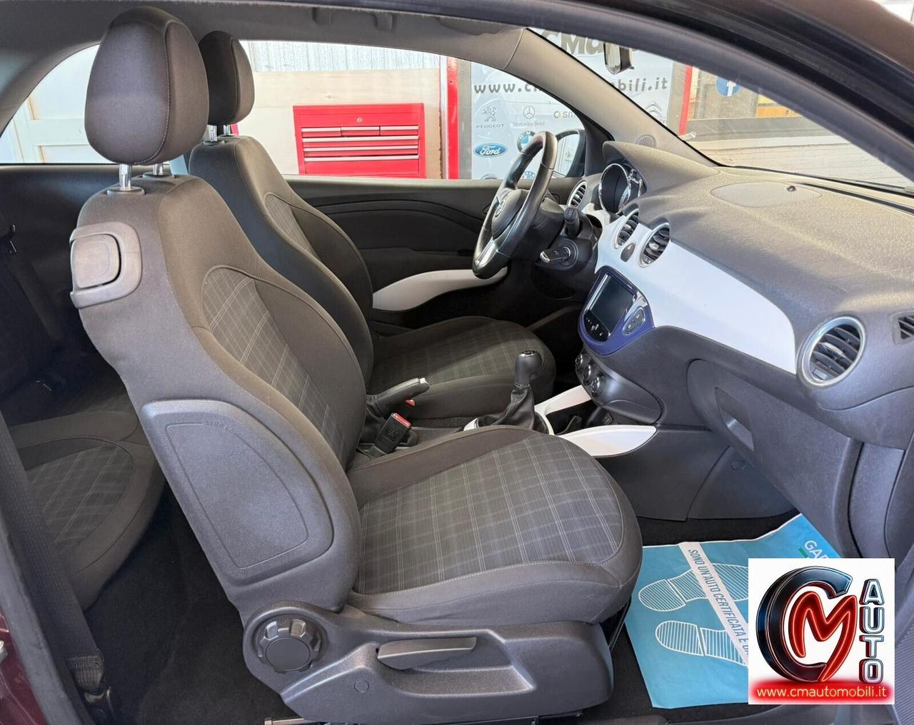 Opel Adam 1.2 70 CV Start&Stop Jam TettoPanoramico Bicolore