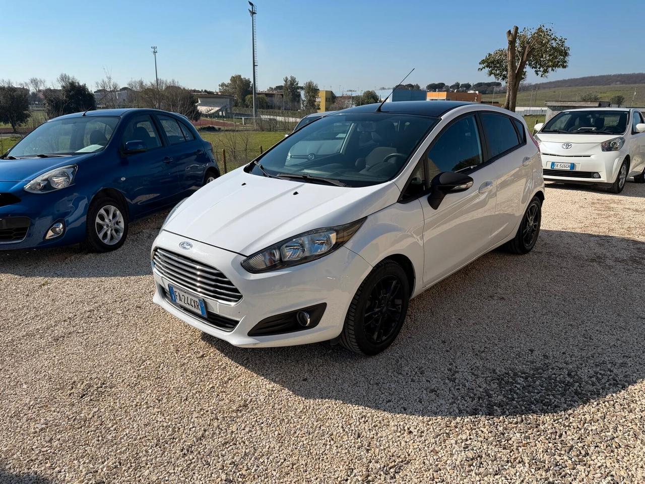 Ford Fiesta Cambio Automatico Black & White