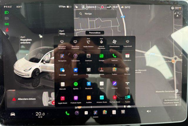 TESLA Model 3 RWD AUTOPILOT-LED-PELLE BIANCA-TETTO-WINTER