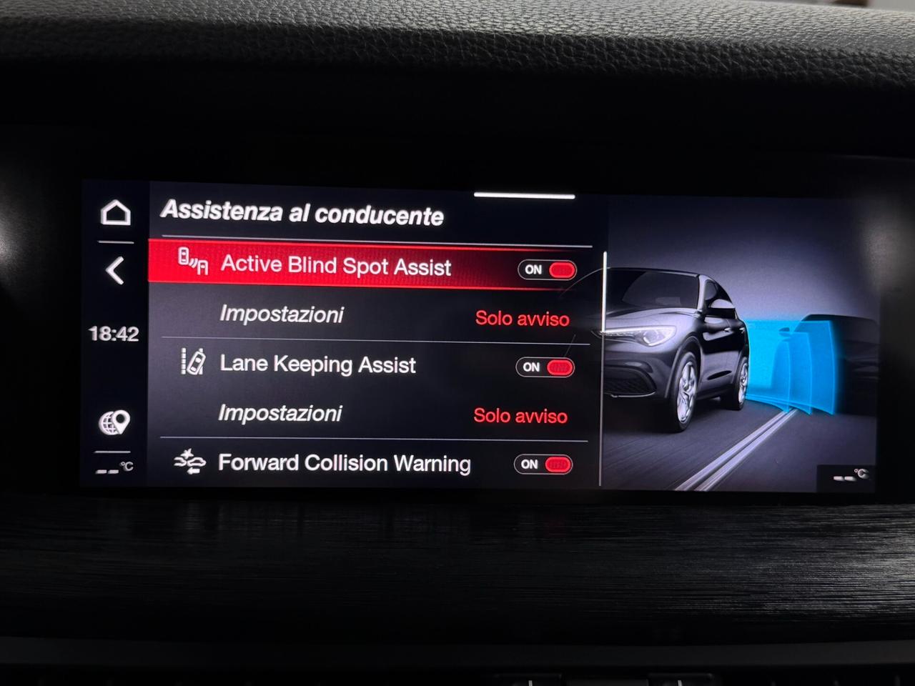 Alfa Romeo Stelvio 2.2 TD 160 CV ROSSO EDIZIONE NAVI RETROCAMERA 2PDC