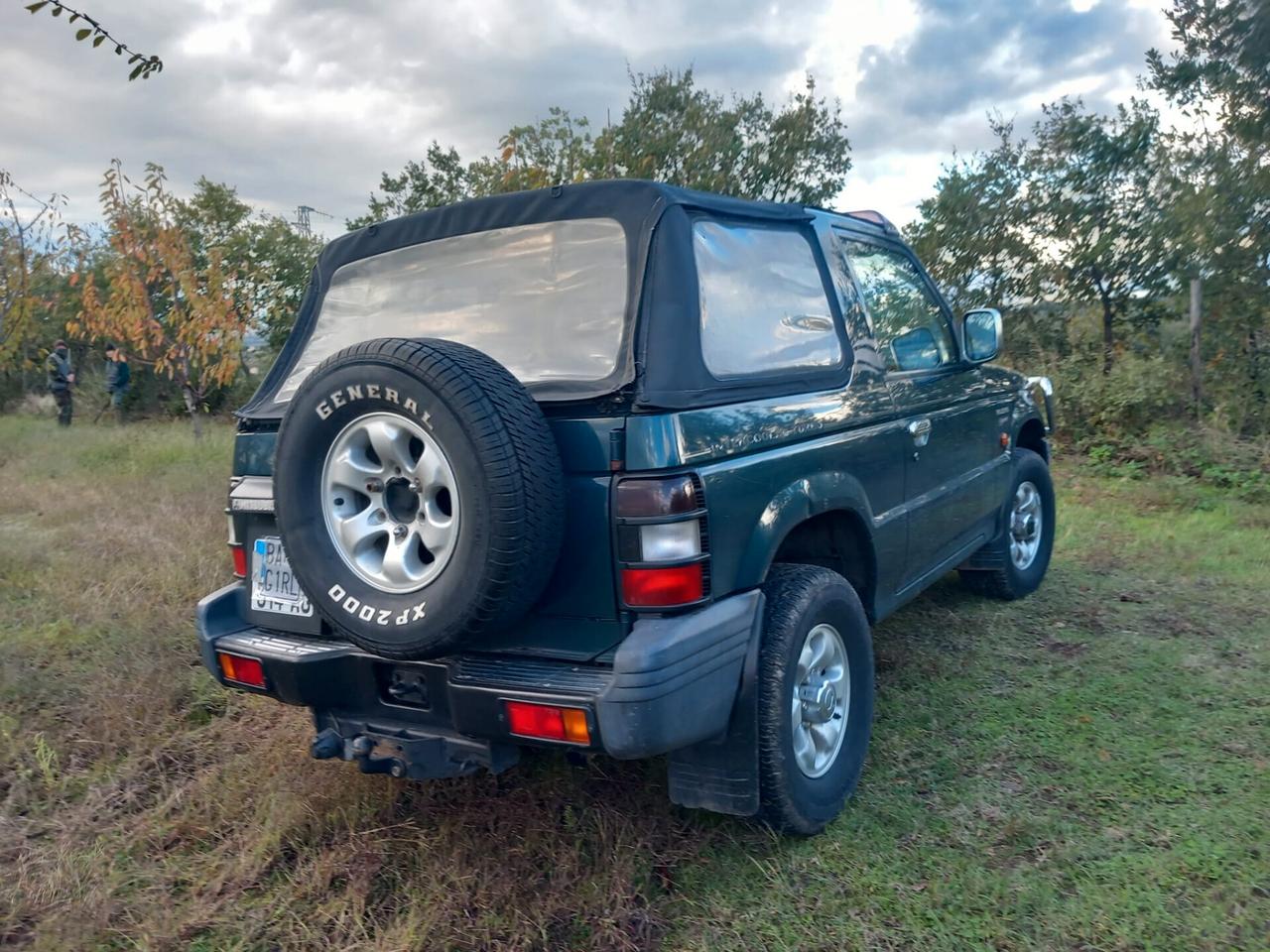 Mitsubishi Pajero Canvas Top vettura con certificazione ASI