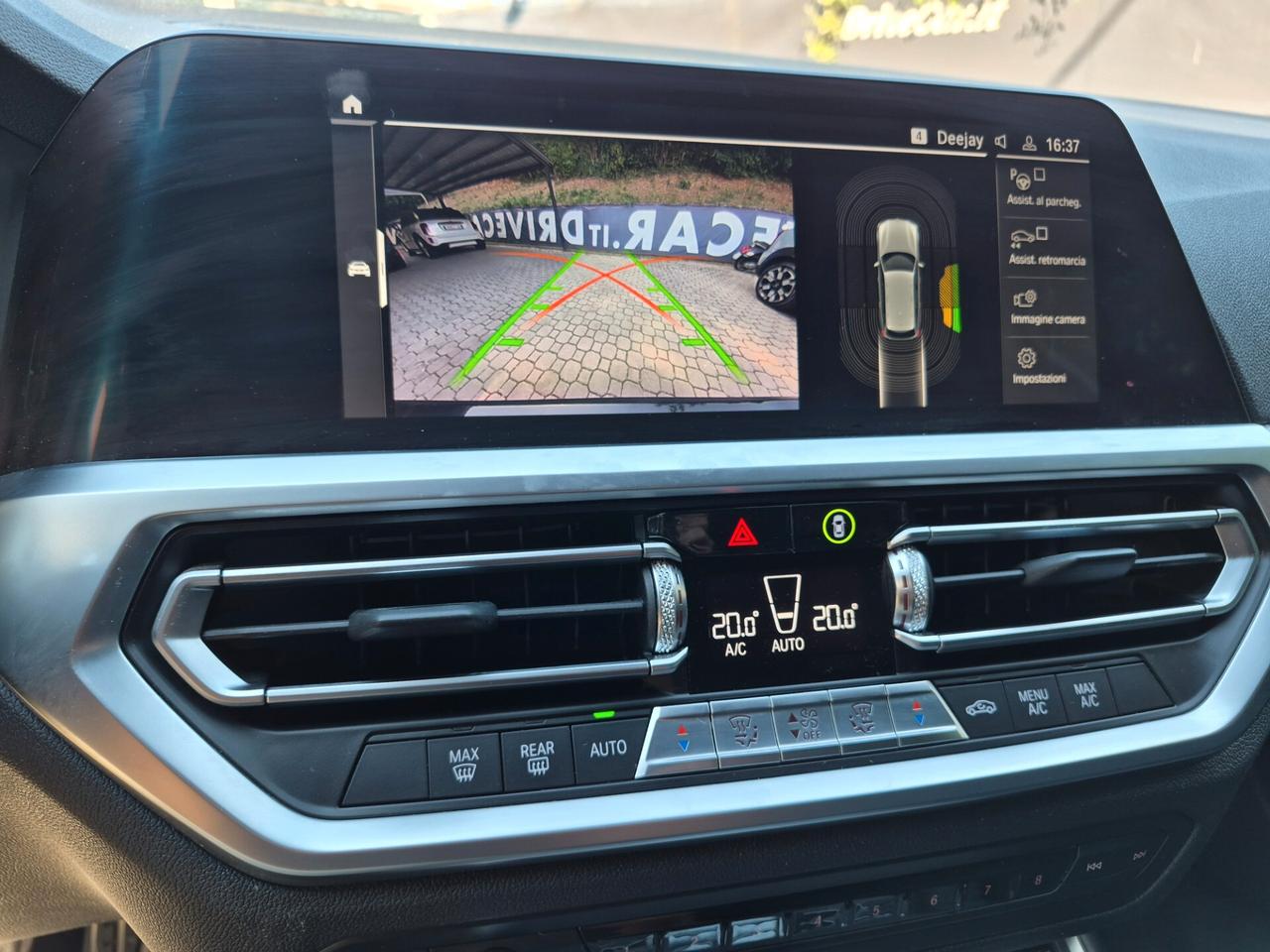 BMW 320 TOURING 320D XDRIVE MSPORT AUTO LED PELLE CLIMA 3ZONE CARPLAY ACC. RETROCAM. 1 PROPRIETARIO