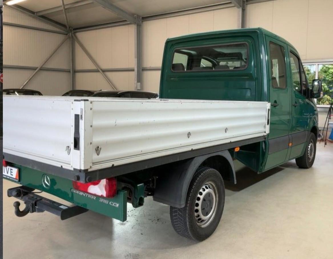 Mercedes-benz Sprinter Doppia Cabina Cassonato Cassone 7 posti
