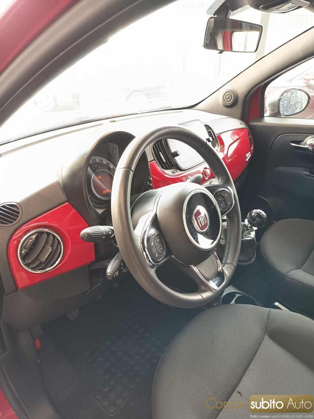 FIAT 500 1.0 Hybrid Red