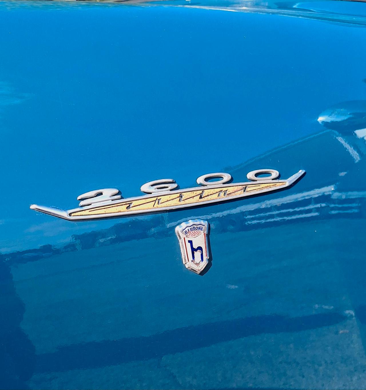 Alfa Romeo Sprint 2600 - Targa Nera - Omologata ASI Targa ORO