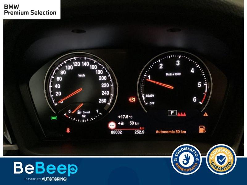 BMW X1 XDRIVE18D SPORT AUTO