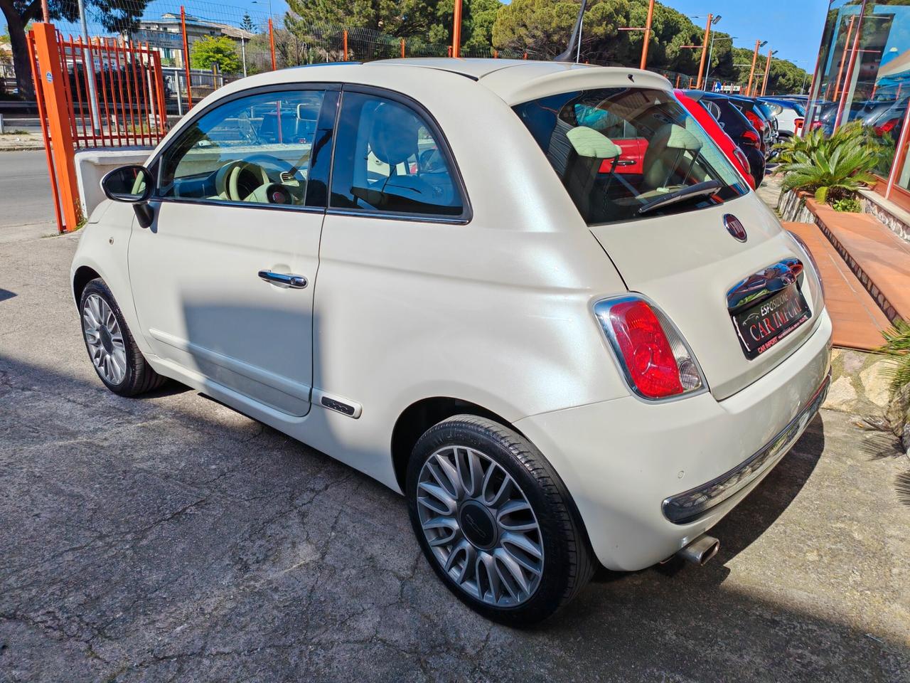 Fiat 500 1.3 diesel 04/2015 Cv95 LOUNGE BIANCO PERLA