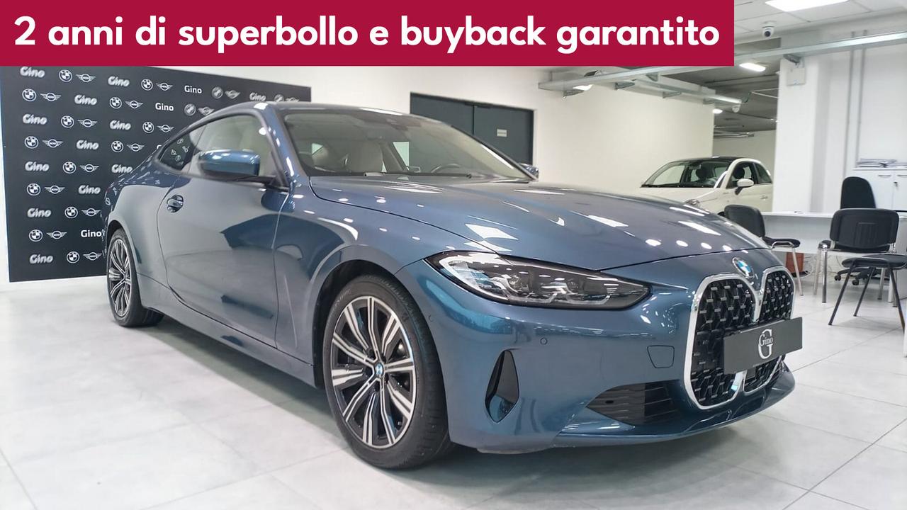 BMW Serie 4 G22 2020 Coupe - 430d Coupe mhev 48V xdrive Sport auto