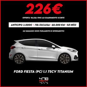 FORD Fiesta Fiesta 1.1 75 CV 5p. Titanium