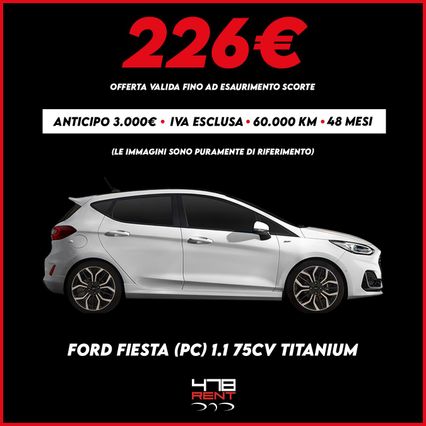 FORD Fiesta Fiesta 1.1 75 CV 5p. Titanium