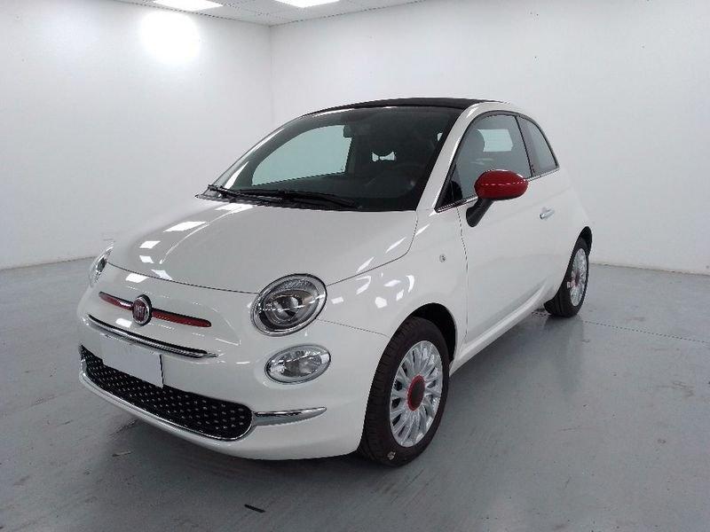 FIAT 500C 1.0 hybrid (Red) 70cv