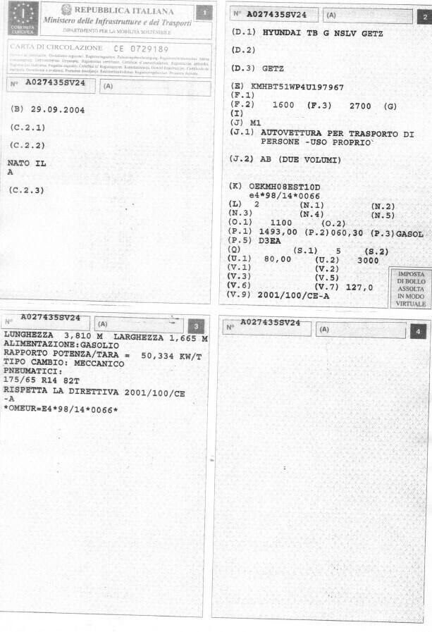 Hyundai Getz 1.5 CRDi 5P 144700Km