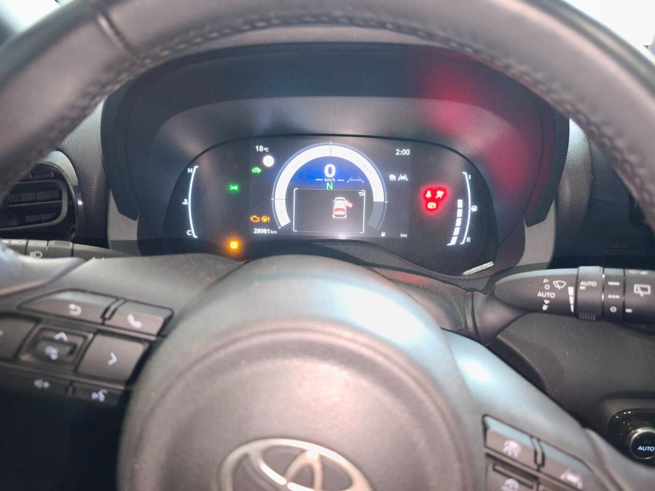 Toyota Yaris 1.5 Hybrid 5 porte Trend INCIDENTATA