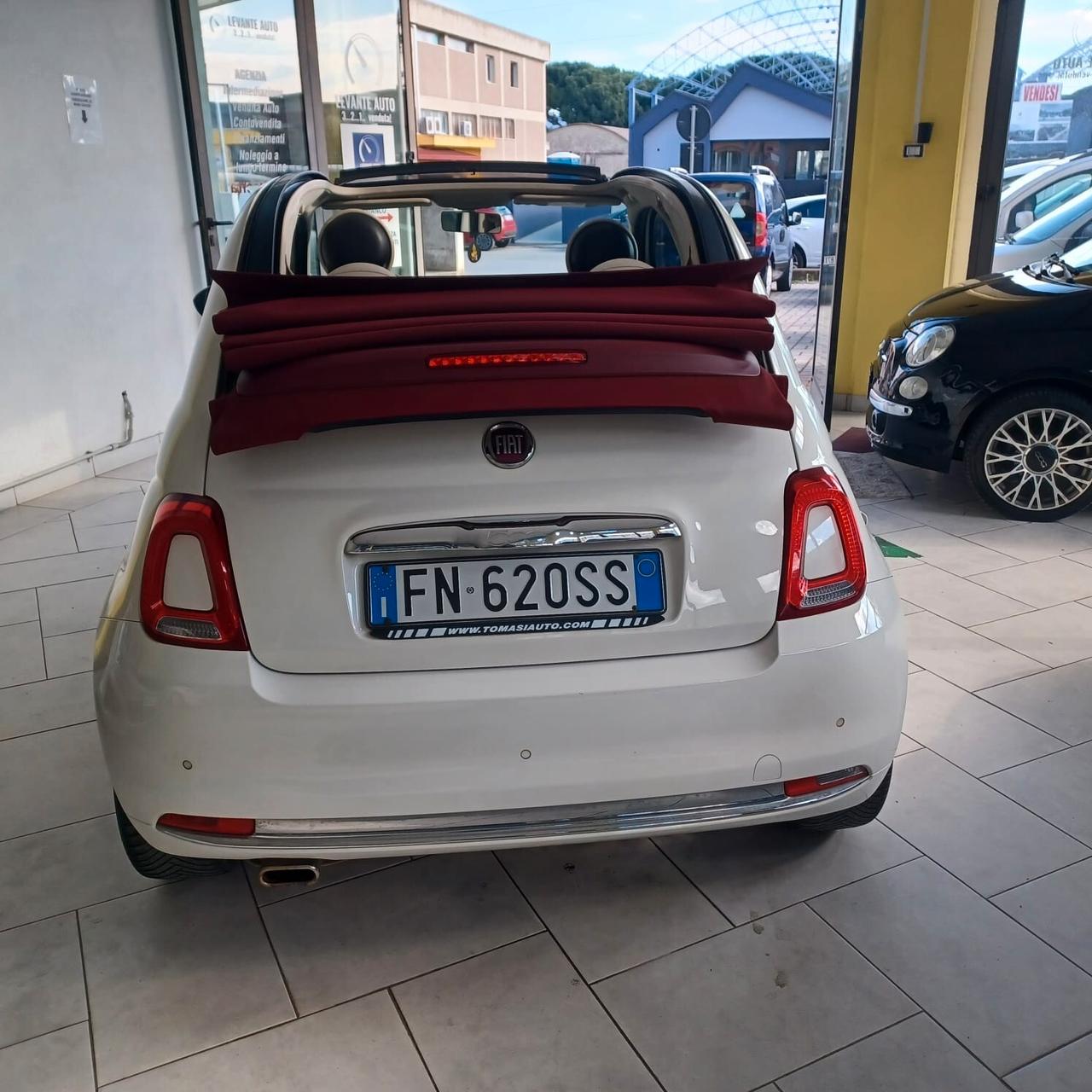 FIAT 500 1.2 CABRIOLET TENUTA IN MODO MANIACALE