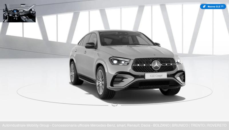 Mercedes-Benz GLE Coupé 350 DE 4MATIC PLUG-IN HYBRID COUPè AMG LINE PREMIUM