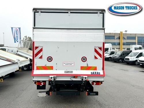 IVECO EUROCARGO 75-210 P, furgonato con sponda, 2021, km 74.000