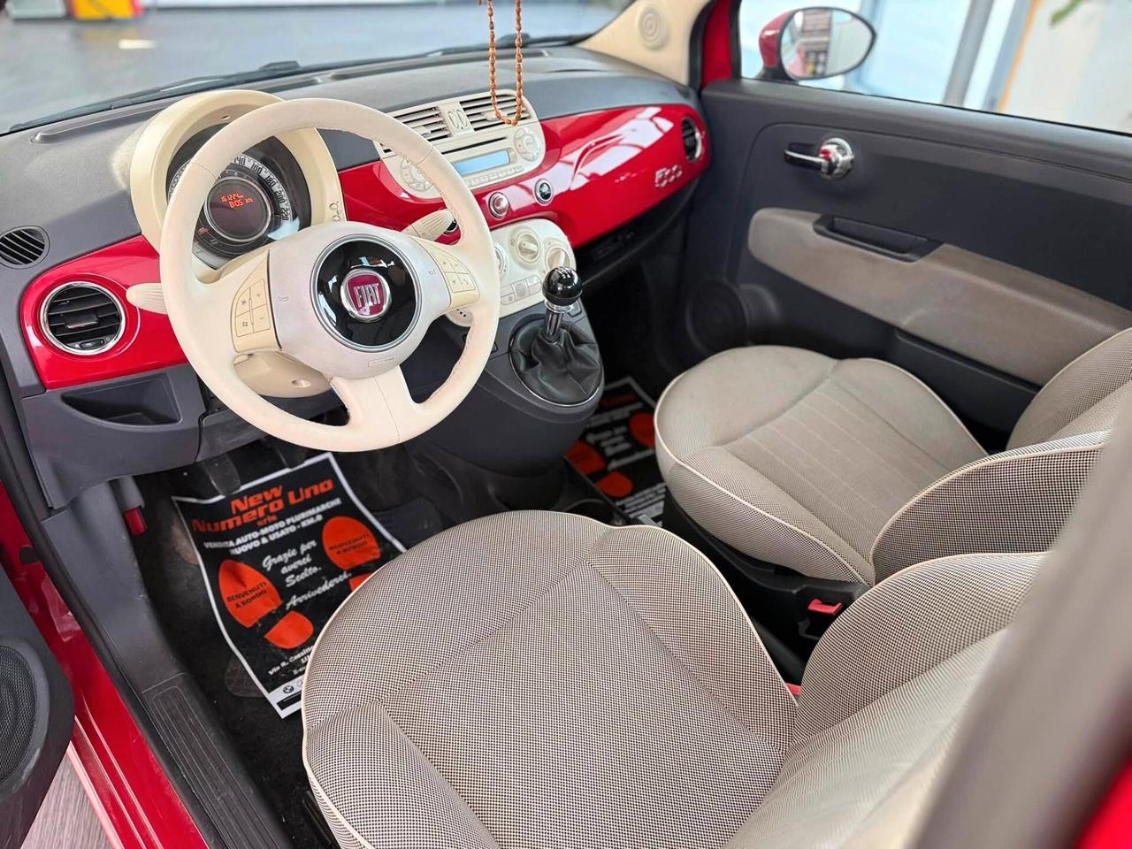 Fiat 500 1.2 Benzina 69cv Lounge 2011