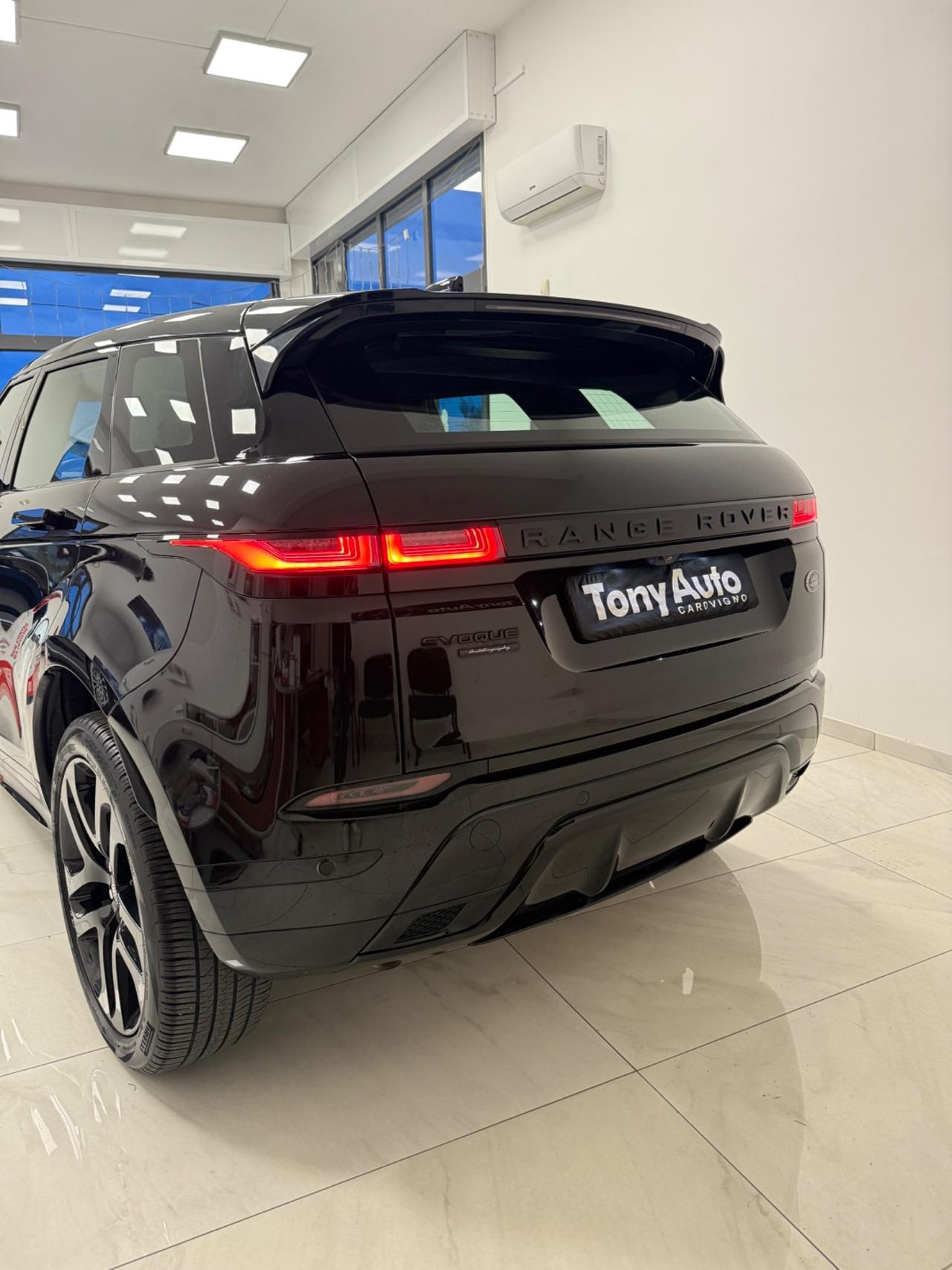 Land Rover Range Evoque 2.0D mhev (diesel/elettrica) Autobiography con TETTO,VIRTUAL COCKPIT,APPLE CARPLAY,TELECAMERA,NAVI