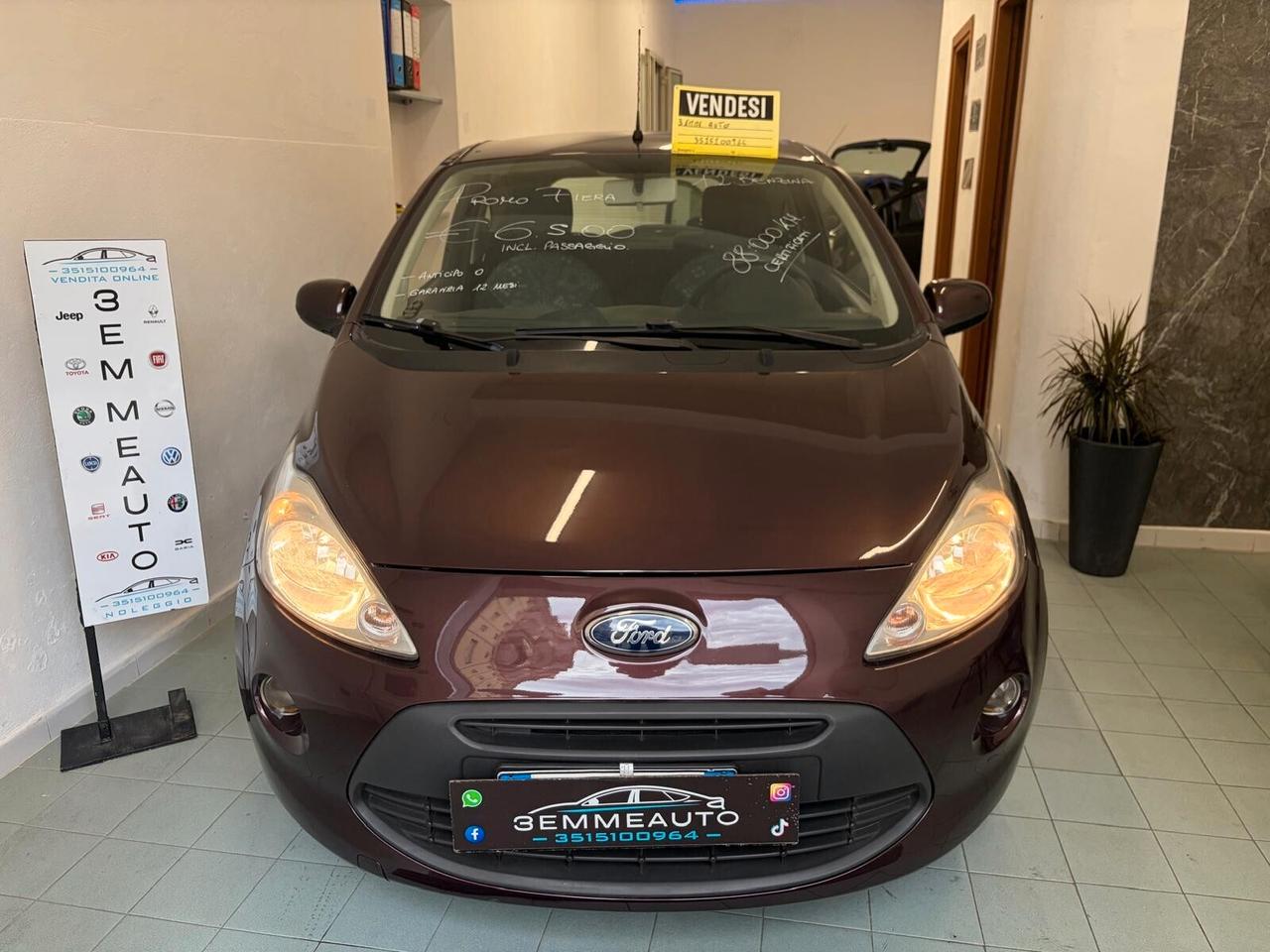 Ford Ka 1.2 69Cv 12 MESI DI GARANZIA 88.000km