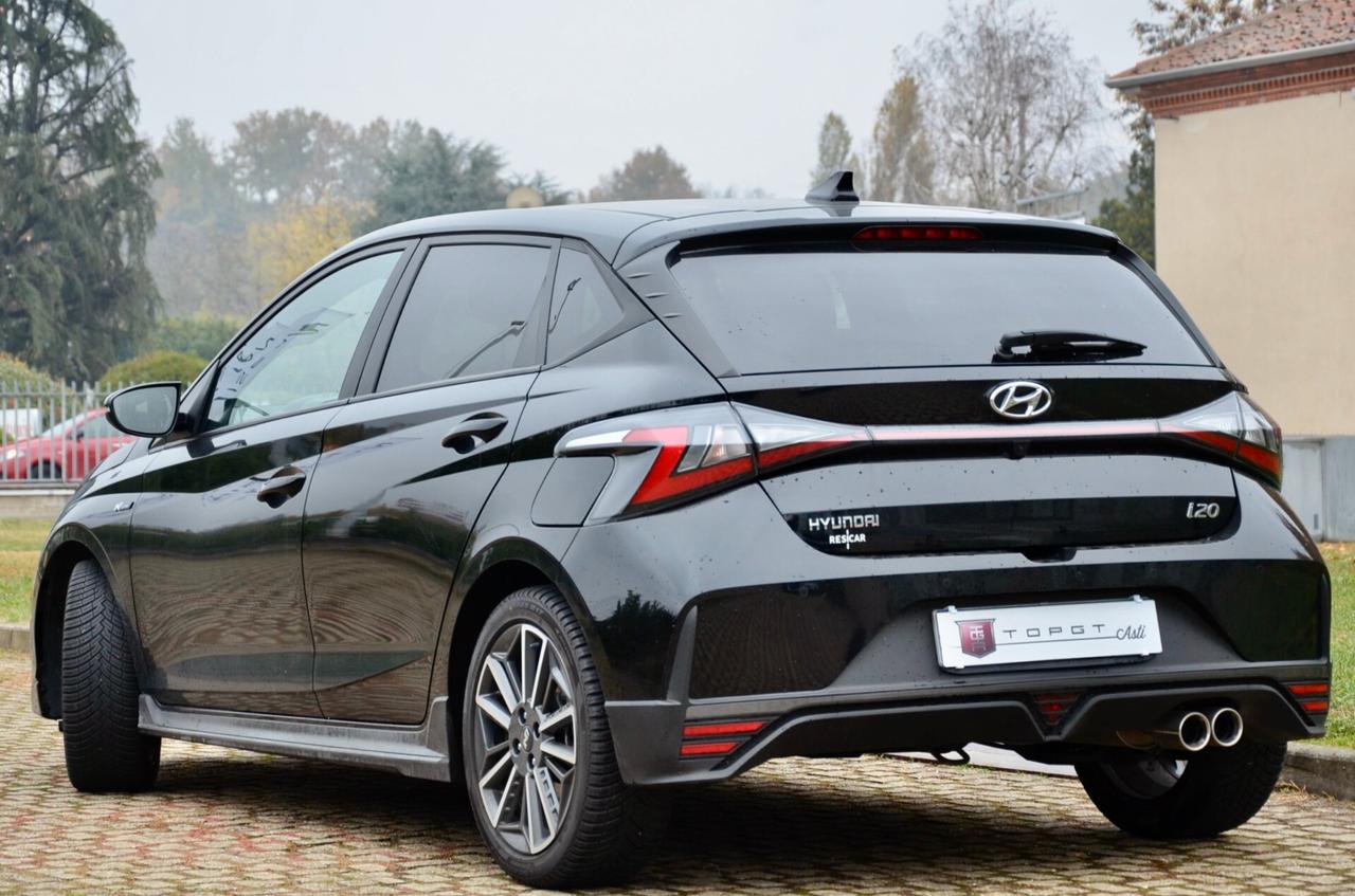 HYUNDAI i20 1.0 T-GDI 48V NLINE 120cv, GARANZIA UFF HYUNDAI, UNICOPROPRIETARIO, SERVICE UFFICIALI, UFF ITALIANA, EURO 6D, FARI LED, APPLE ANDROID, RETROCAMERA, PERMUTE
