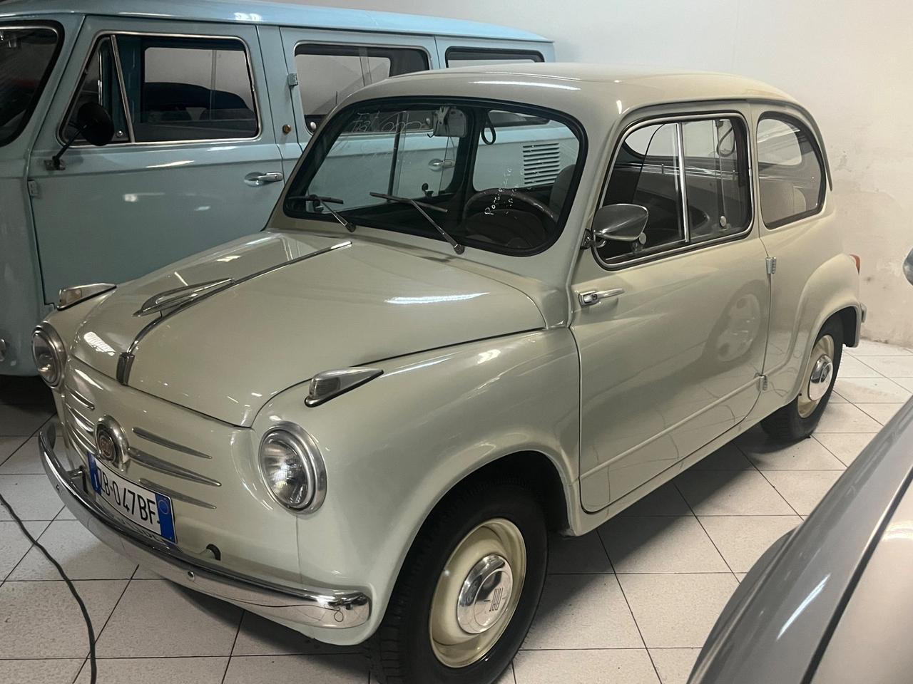 Fiat 600 Prima serie vetri scorrevoli - 1956