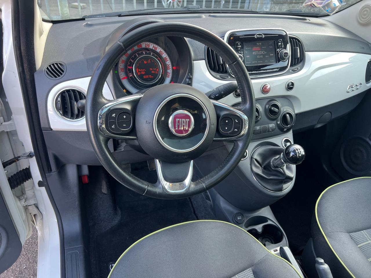 Fiat 500 1.2 tetto panoramico