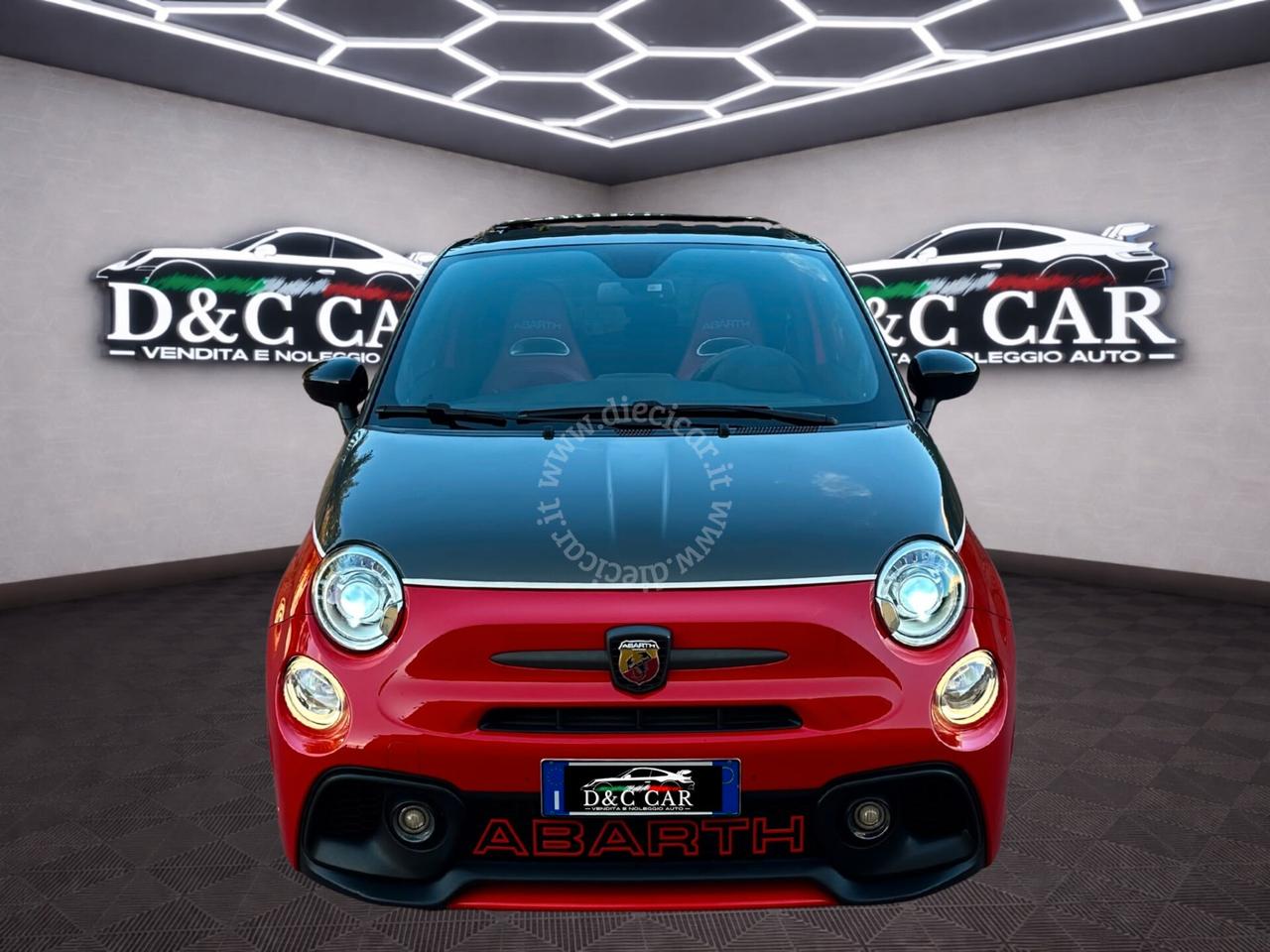 Abarth 595 1.4 Turbo T-Jet 180 CV MTA Competizione TETTO XENO PDC AUDIO BEATZ ANTIFURTO PELLE TAGLIANDI UFFICIALI