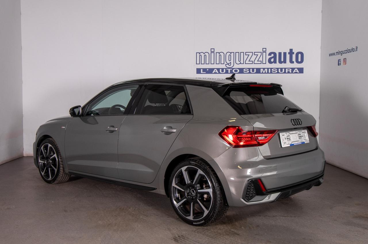 Audi A1 Sportback 30 Tfsi S Line S-tronic Black Identity