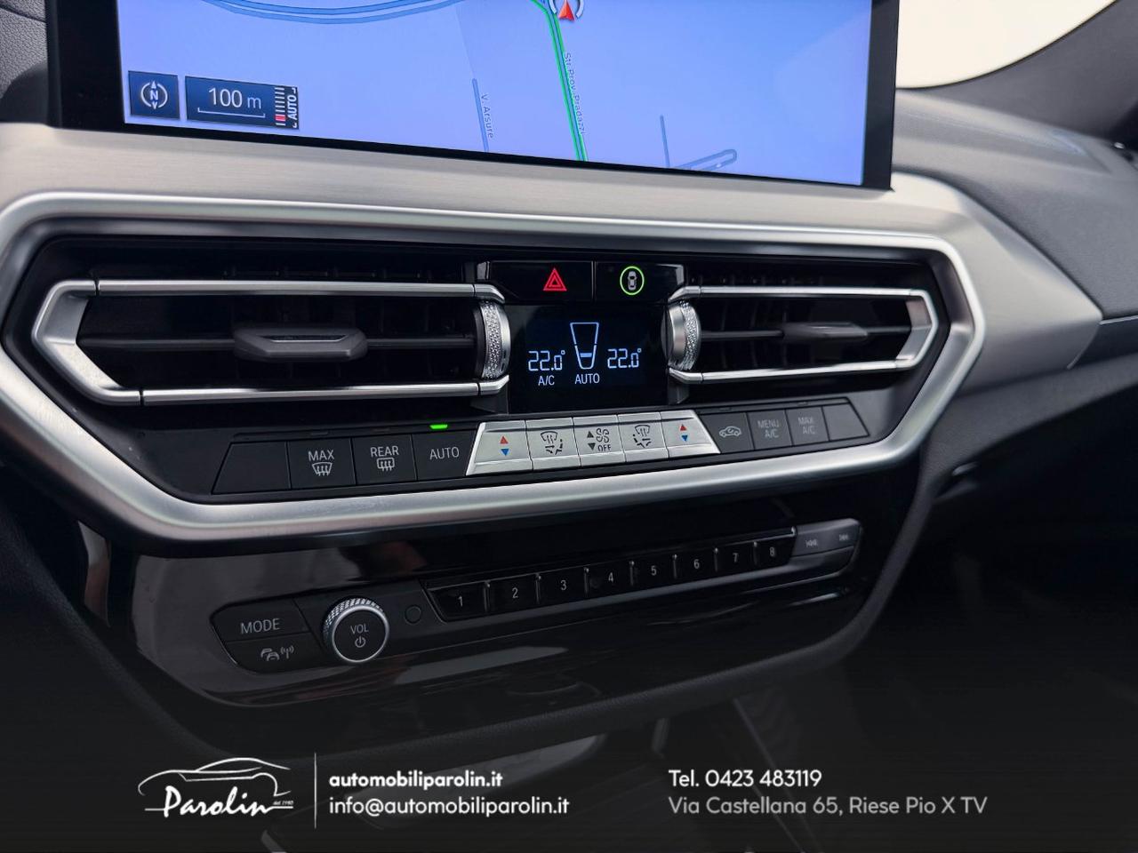 BMW X3 xDrive30d mhev 48V MSport Tetto-Pelle-ACC-360°