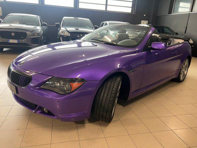 BMW 645 i Cabrio 333CV SOLO 96000KM ! VIOLA SU CAMPIONE !