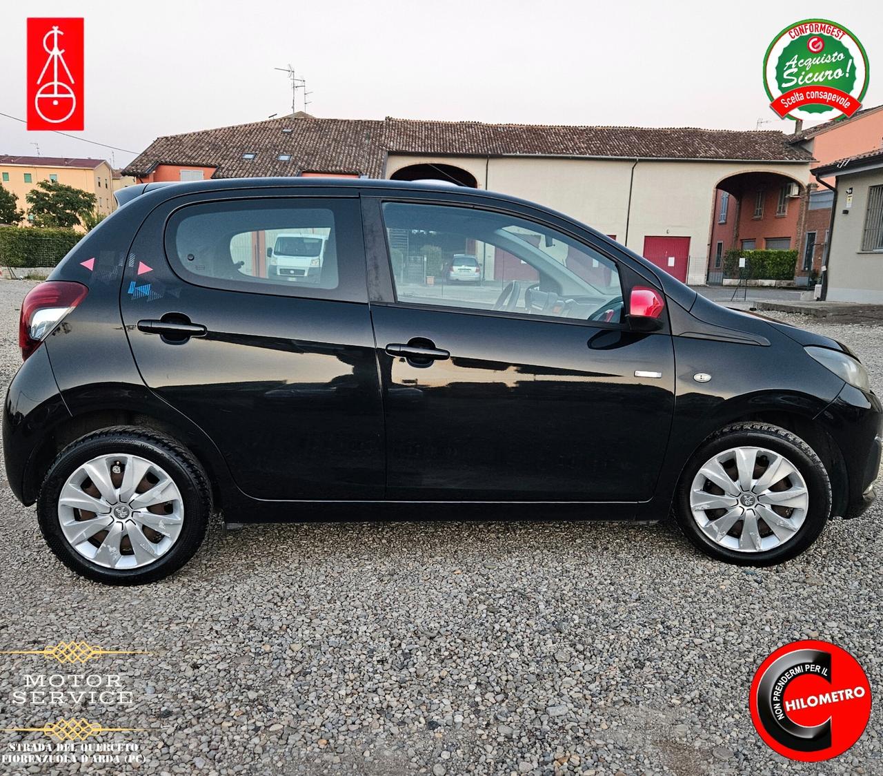 Peugeot 108 1.2 benzina 5 porte da 69€ mese