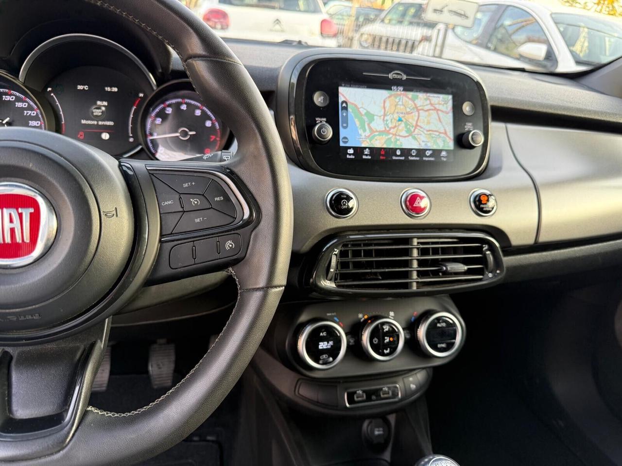 Fiat 500x 1.0 Benzina Sport Manuale Navi Camera pelle