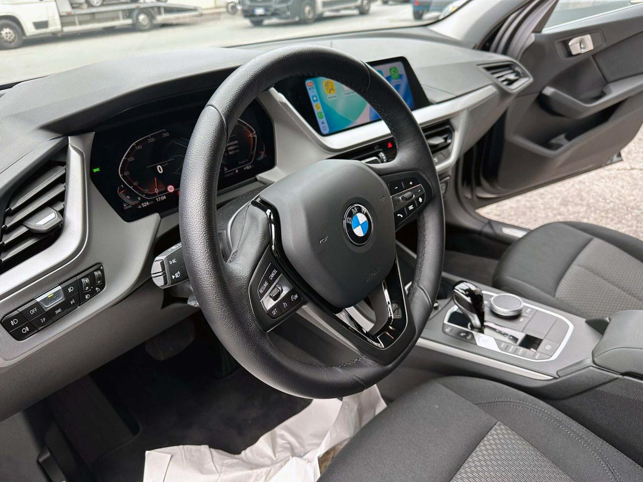 Bmw 116d 5p. Business Advantage 1.5 Automatica Navi Led Camera Virtual Cokpit Unico Prorietario Fatturabile