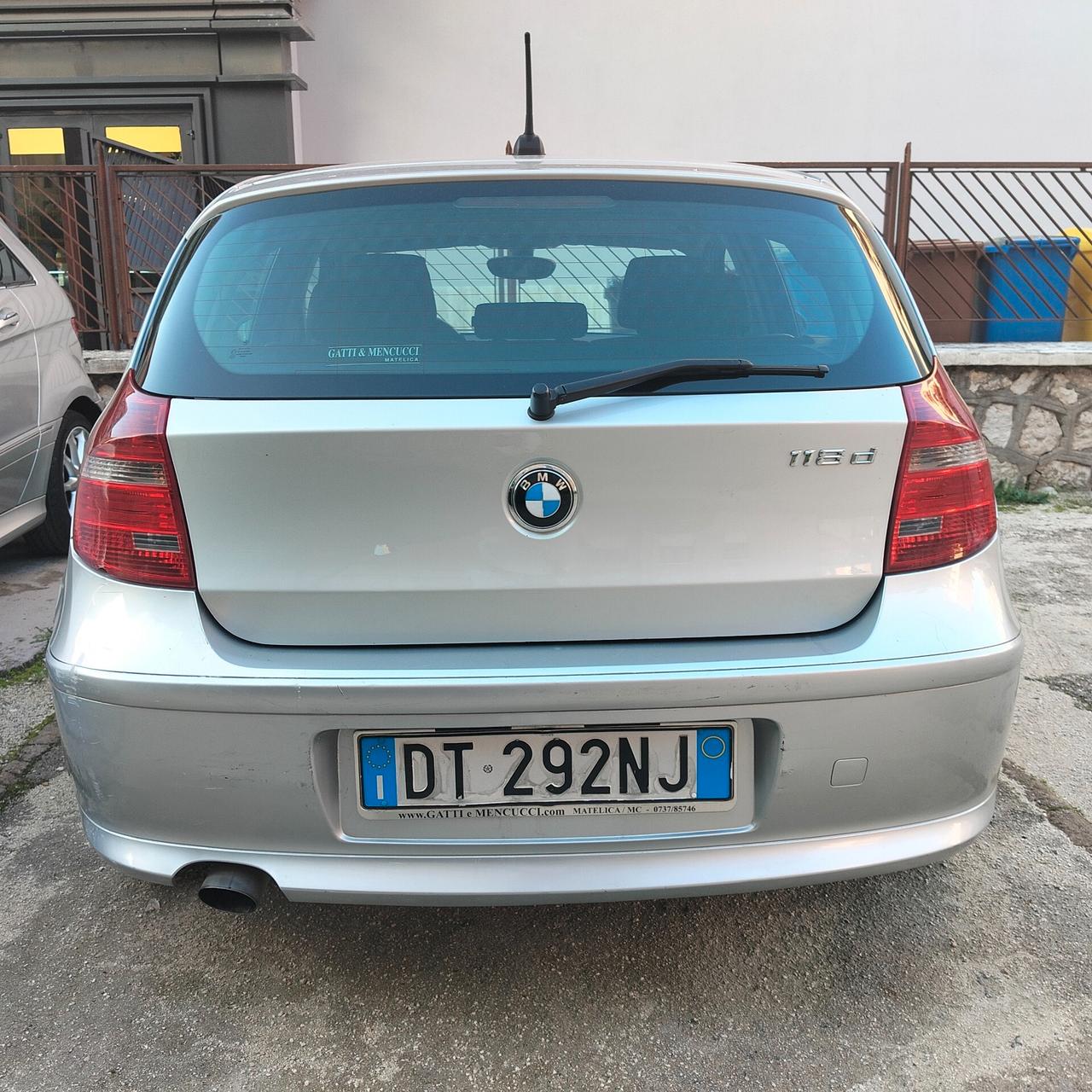Bmw 118 118d cat 5 porte Futura DPF