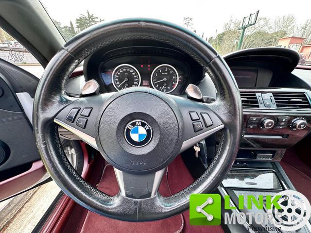 BMW 630 i Cabrio / Automatica / Pelle / GPL