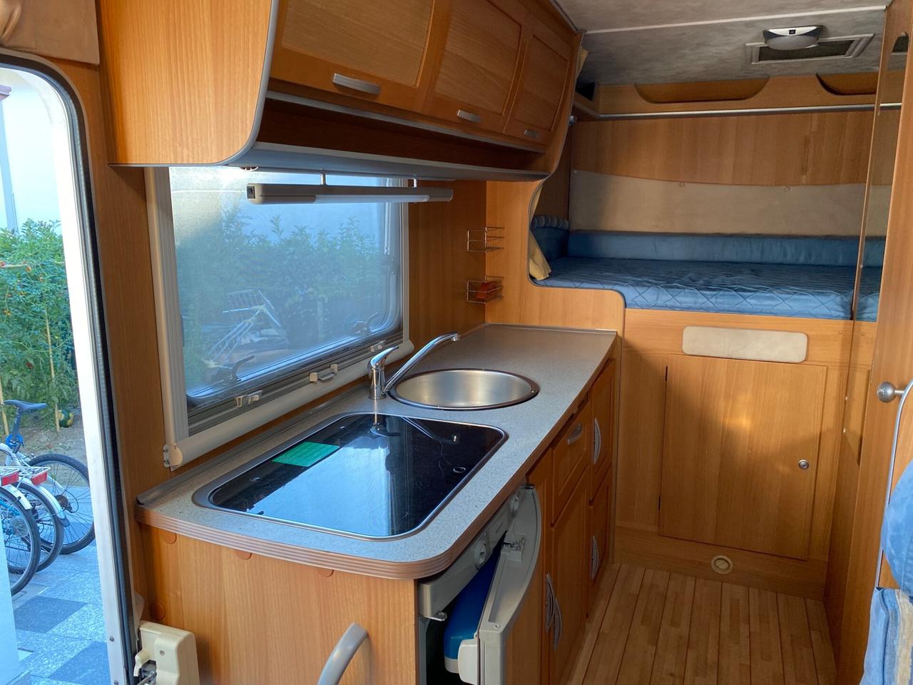 Camper mansardato Ducato 2.3d 6 posti
