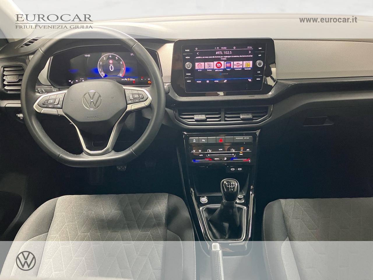 Volkswagen T-Cross 1.0 tsi life 95cv