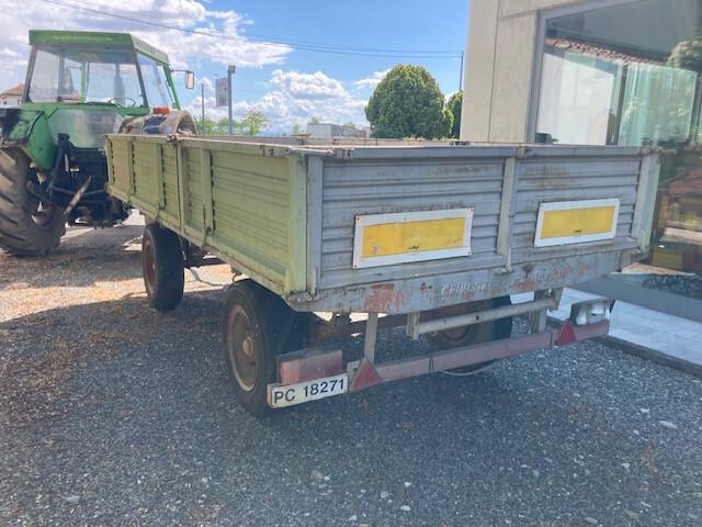 Rimorchio agricolo SCALVENZI 400 cm x 200 cm con docuementi