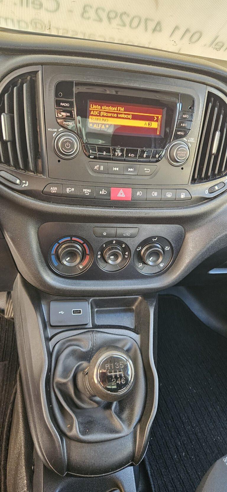 FIAT DOBLO' 1.4 T- JET NATURAL POWER - SCAD. BOMBOLE 06/2027 KM. 27000 CERTIFICATI+IVA