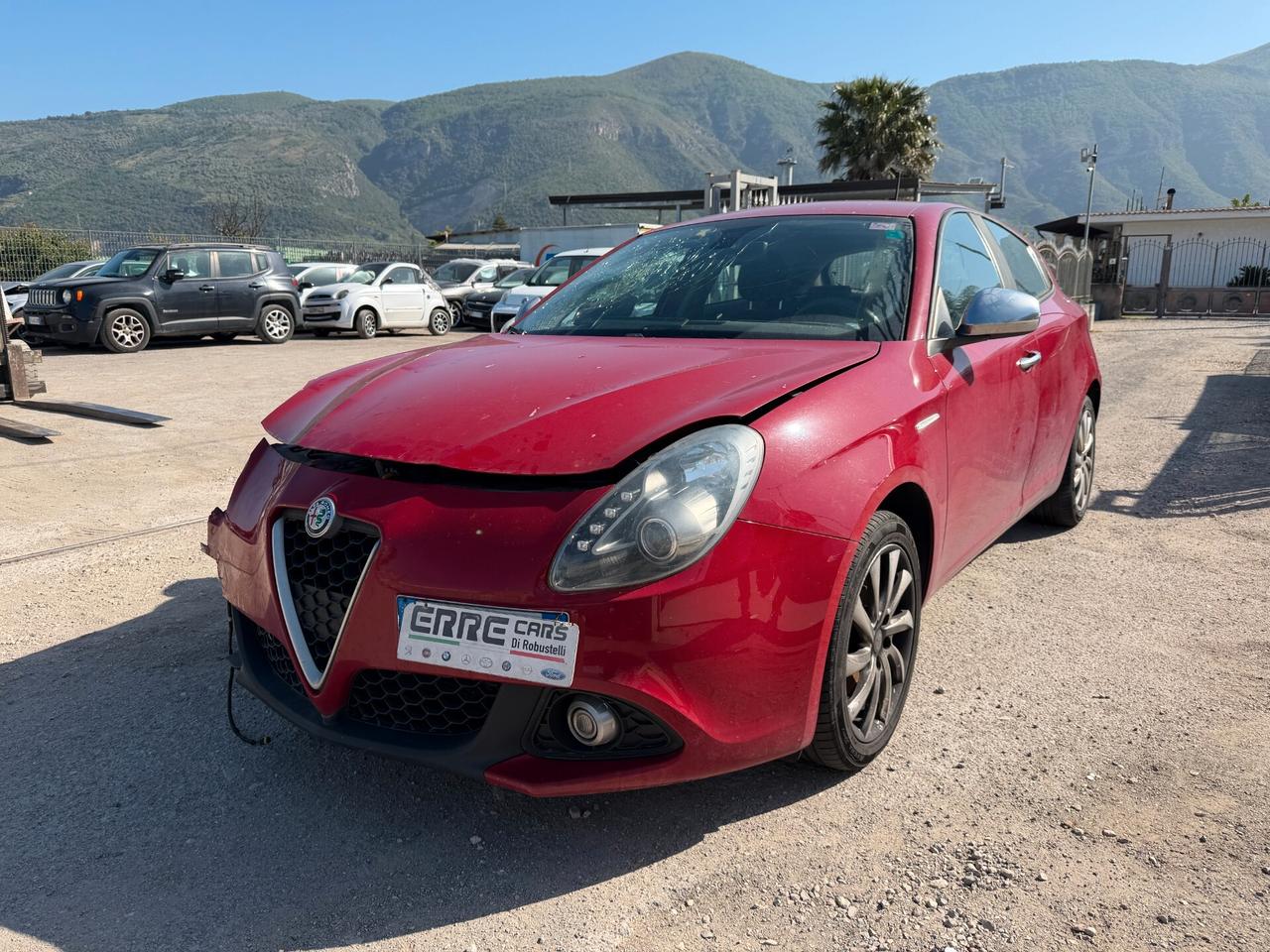 ALFA ROMEO GIULIETTA 2017 1.4 BENZINA 150 CV *SINISTRATA