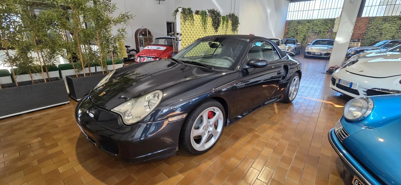 996 911 Porsche Turbo Cabriolet Book service Full Italia