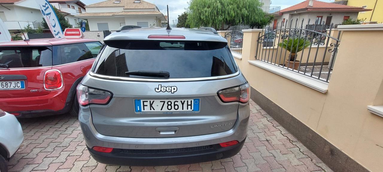 JEEP COMPASS 2WD 1,6 DIESEL 120 CV LIMITED PELLE NAVI TELEFONO LEGA STRAFULL IMPECCABILE