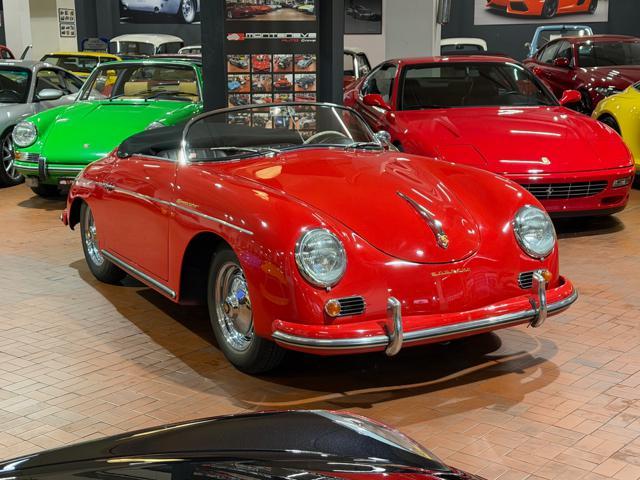 PORSCHE 356 Speedster 1600 A -Matching color-Pelle Nera