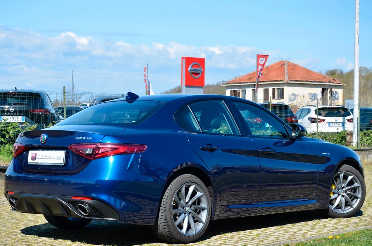 ALFA ROMEO GIULIA 2.2 T VELOCE Q4 210cv AWD AUTO, SERVICE UFF FCA, EURO 6B, 19", XENO, APPLE ANDROID, PERMUTE
