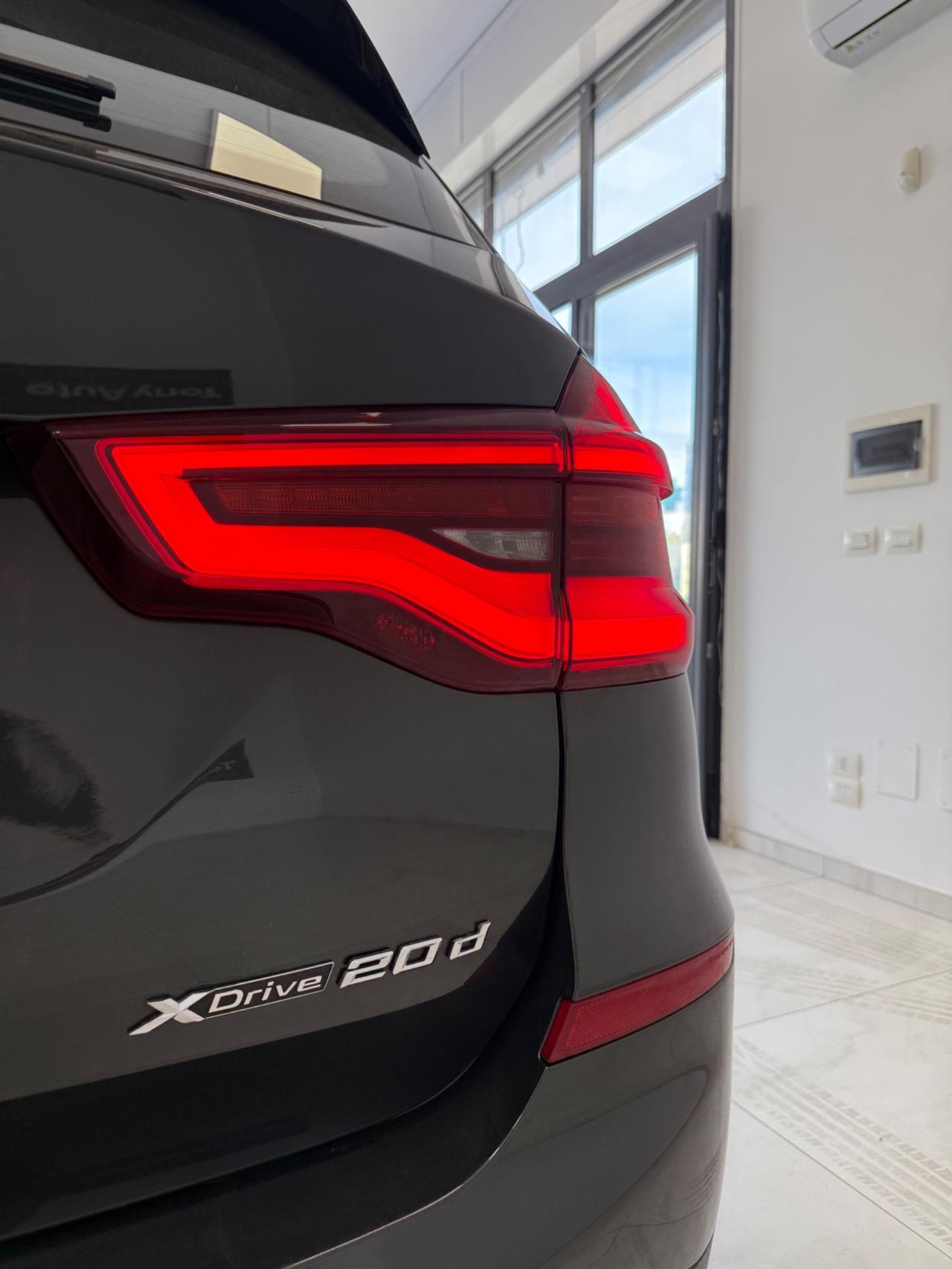 Bmw X3 xdrive20d Luxury Line TETTO APRIBILE,LUCI SOFFUSE INTERNE,NAVI,INTERNI IN PELLE BEIGE,KM CERTIFICATI